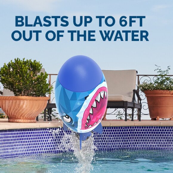 Pool Toy Shark Rocket Dive Toy - Picture 3 of 4